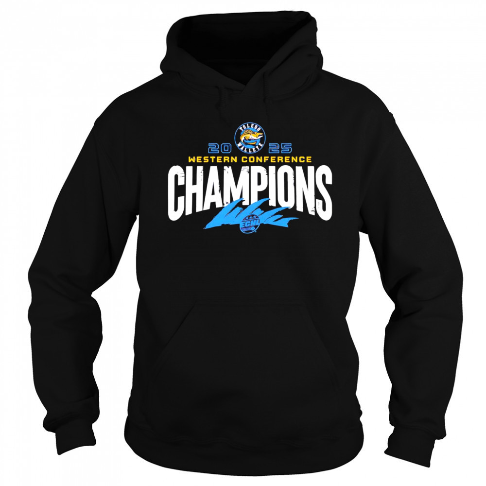 Toledo Walleye 2025 Western Conference Champions shirt Sweatshirt