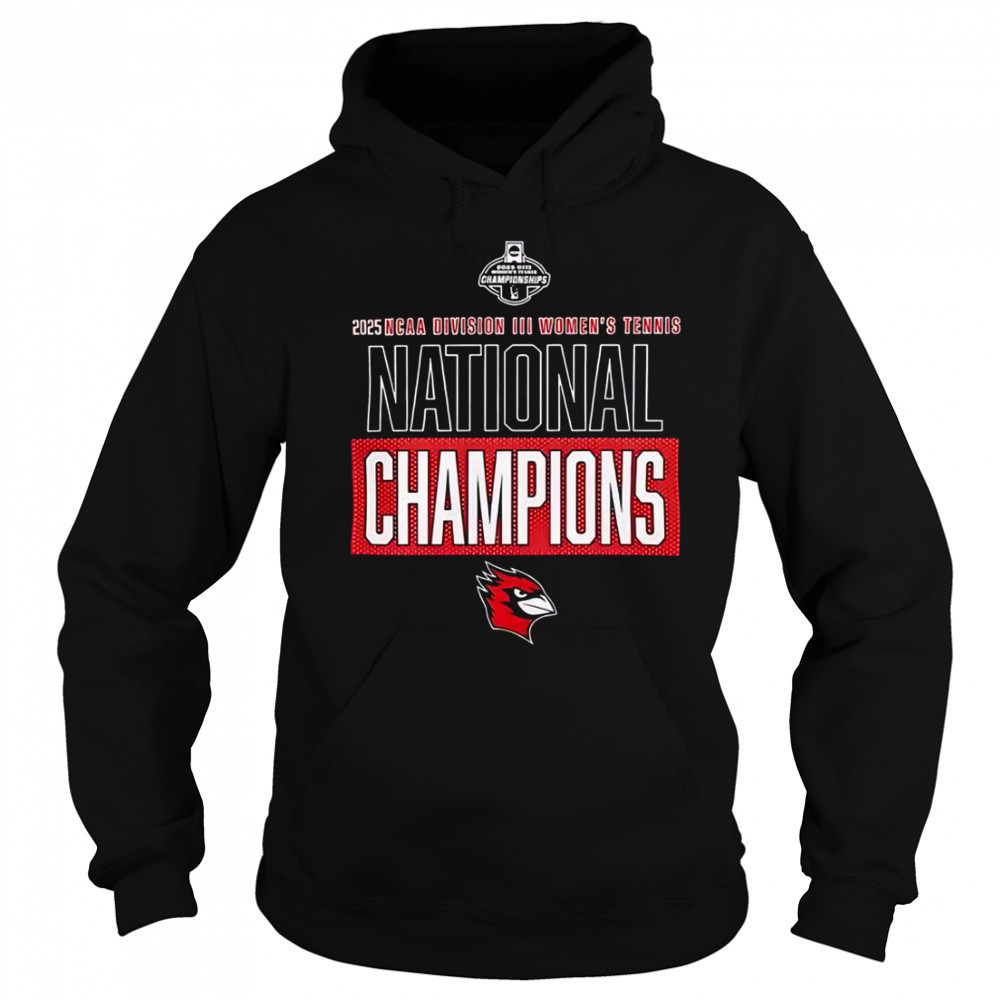 Wesleyan Cardinals 2025 NCAA Division III Women’s Tennis National Champions T-Shirt Sweatshirt