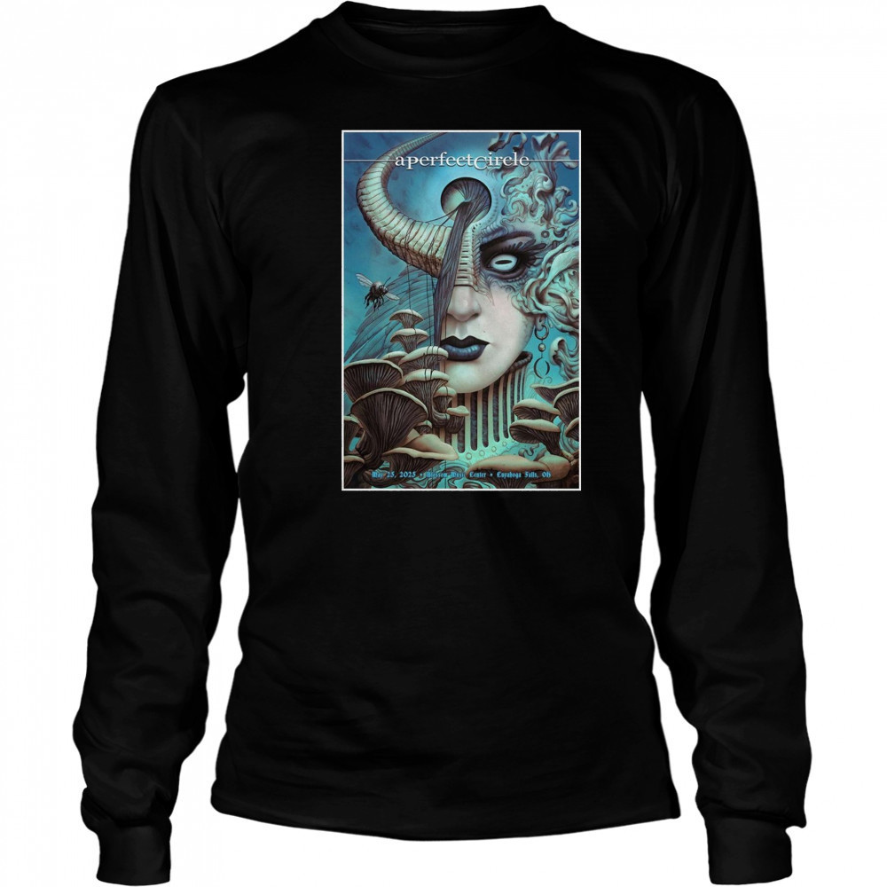 A Perfect Circle Show May 25 2025 Blossom Music Center Cuyahoga Falls OH t-shirt Long Sleeved