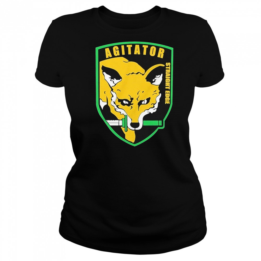 Agitator Straight Edge Fox T-shirt Women's T-shirt