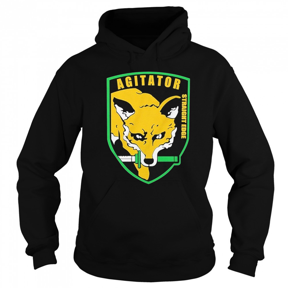 Agitator Straight Edge Fox T-shirt Sweatshirt