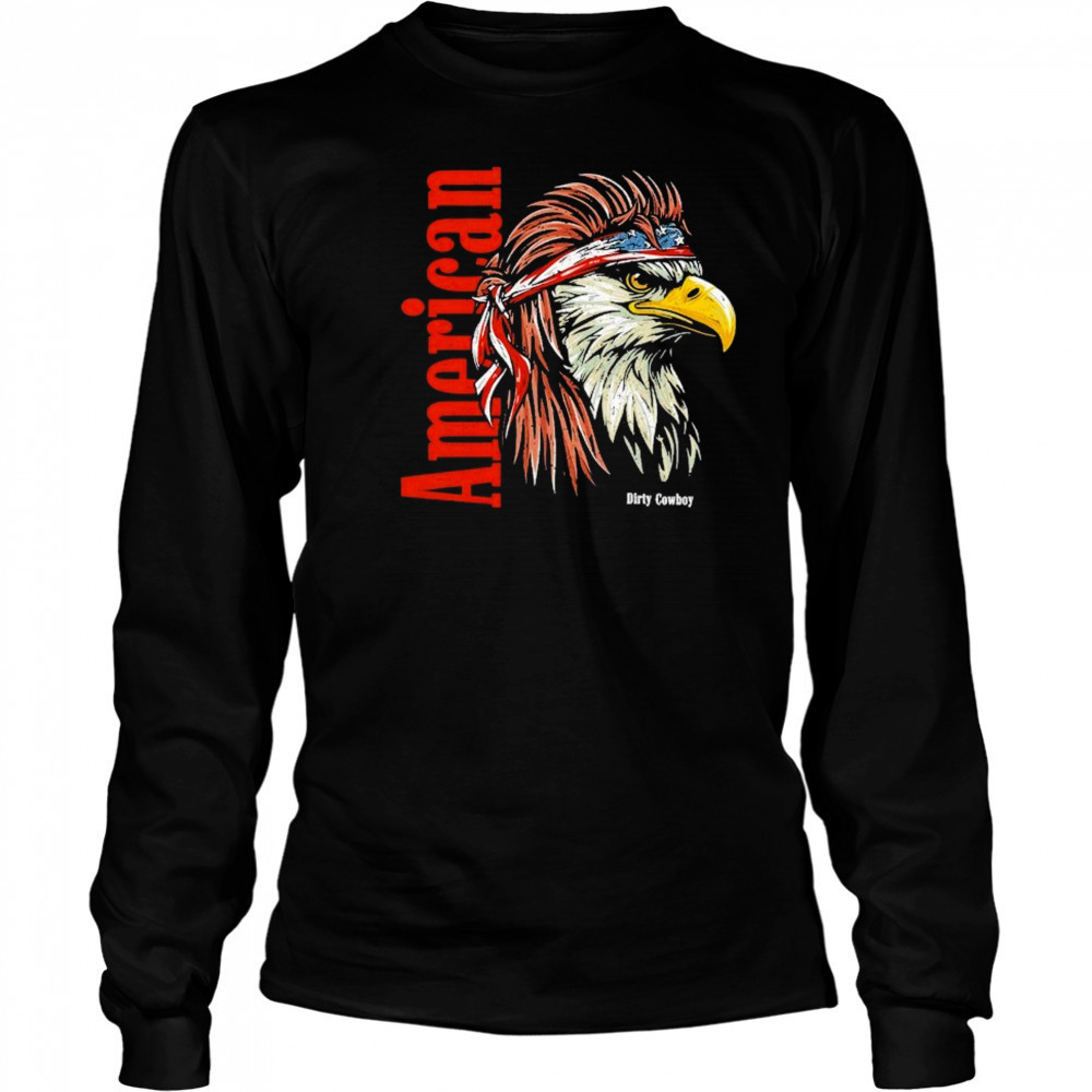 American Eagle Dirty Cowboy Mfg T -shirt Long Sleeved
