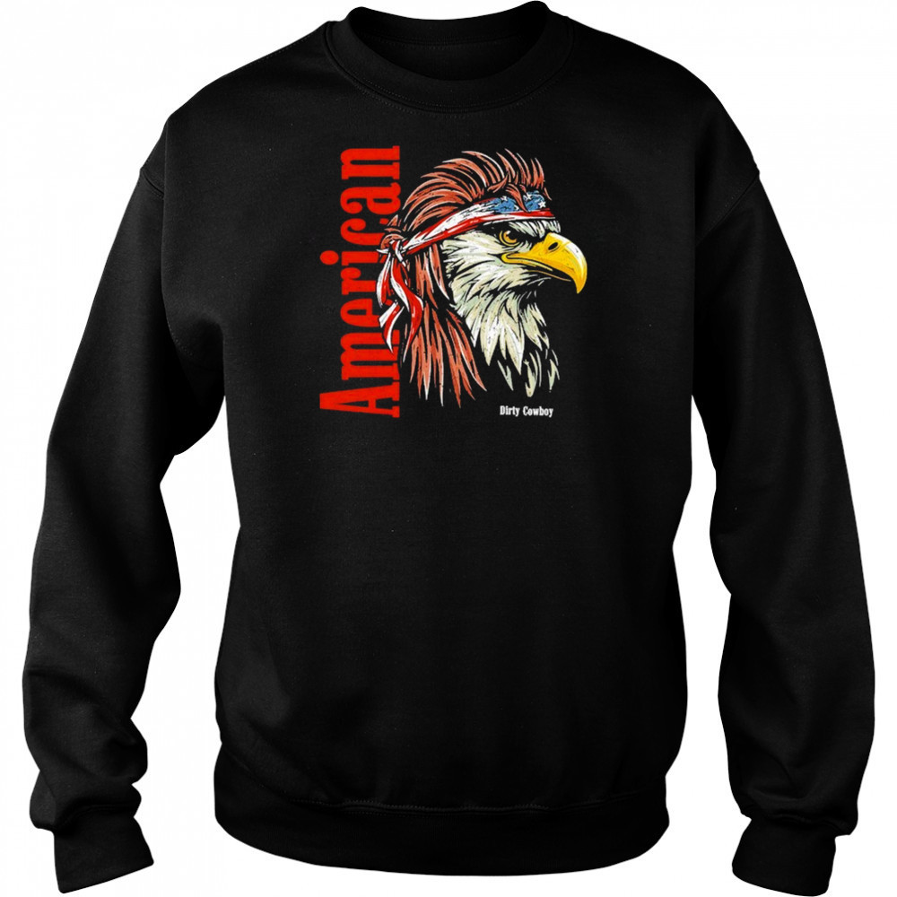 American Eagle Dirty Cowboy Mfg T -shirt Hoodie