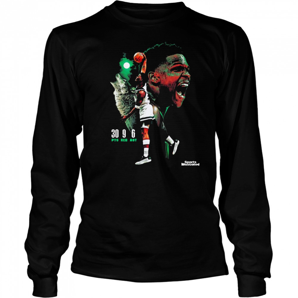 Anthony Edwards Minnesota Timberwolves In Game 3 30 Pts 9 Reb 6 Ast t-shirt Long Sleeved