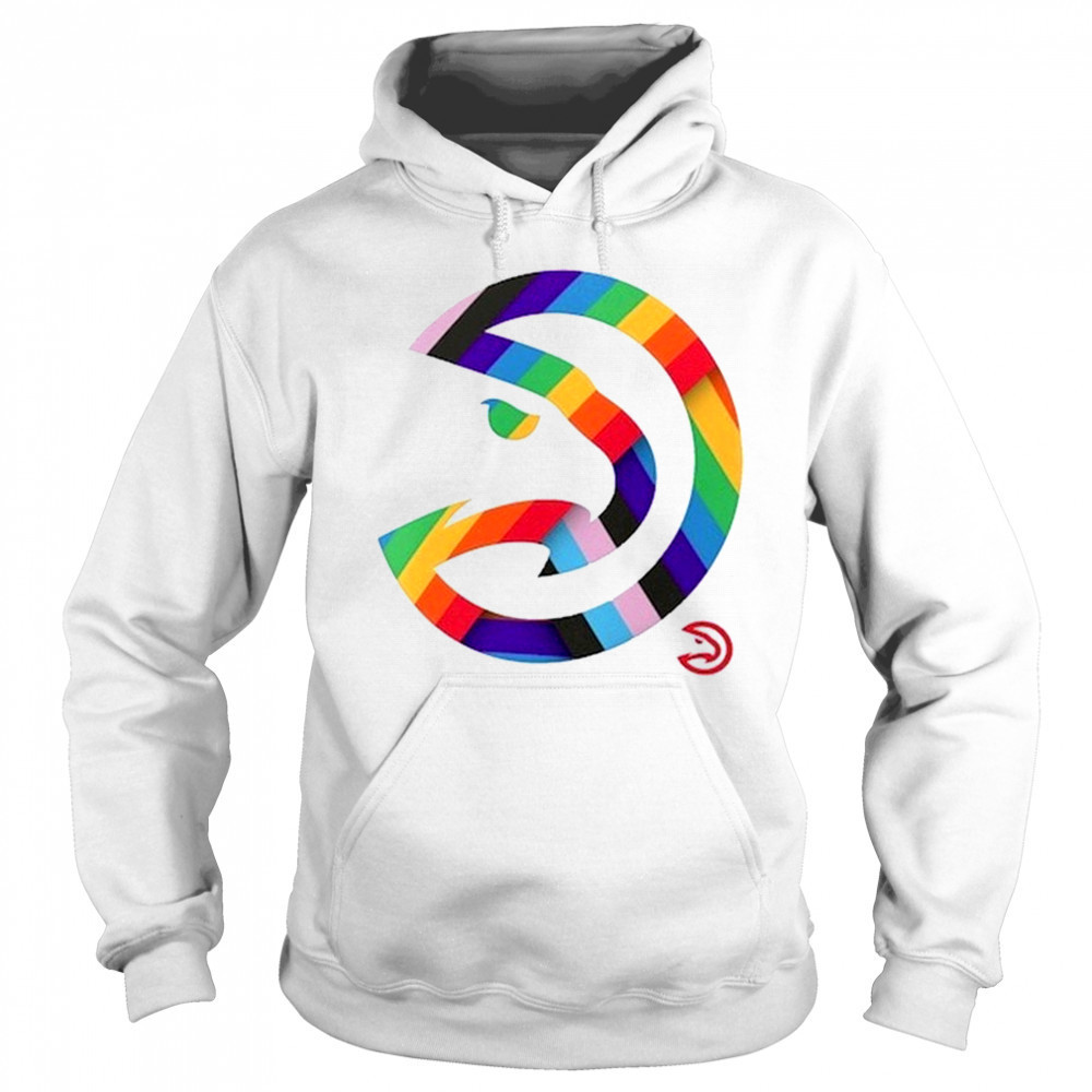 Atlanta Hawks Team Logo Pride T-Shirt Sweatshirt