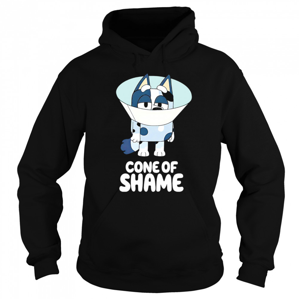 Bluey cone of shame cartoon shirt Sweatshirt