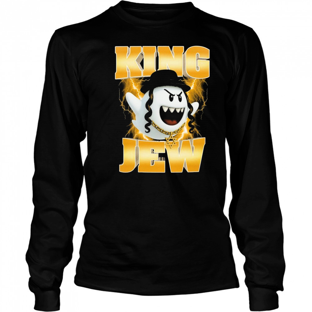 Boo King Jew T-shirt Long Sleeved