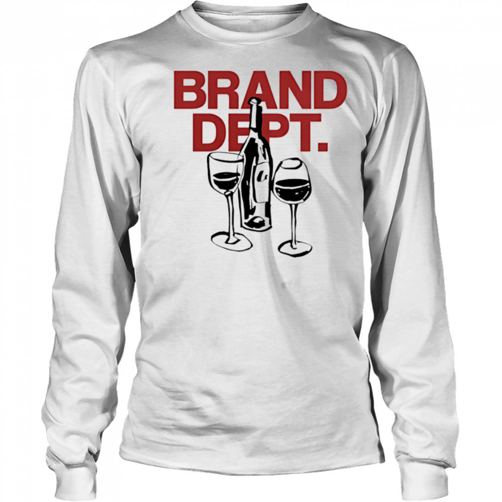 Brand Dept Wine shirt Long Sleeved