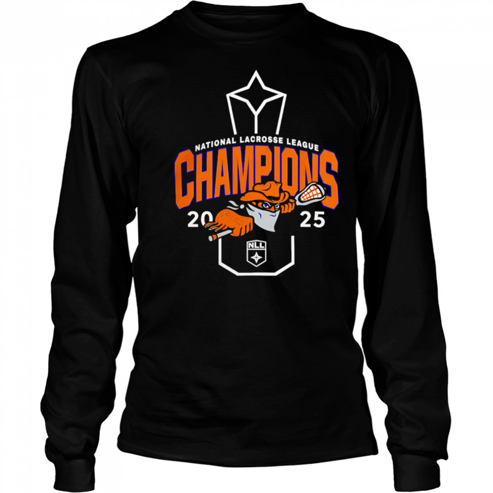 Buffalo Bandits 2025 NLL Cup Champions shirt Long Sleeved
