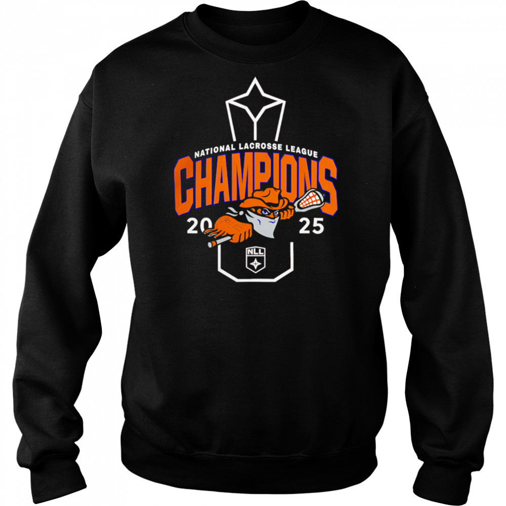 Buffalo Bandits 2025 NLL Cup Champions shirt Hoodie