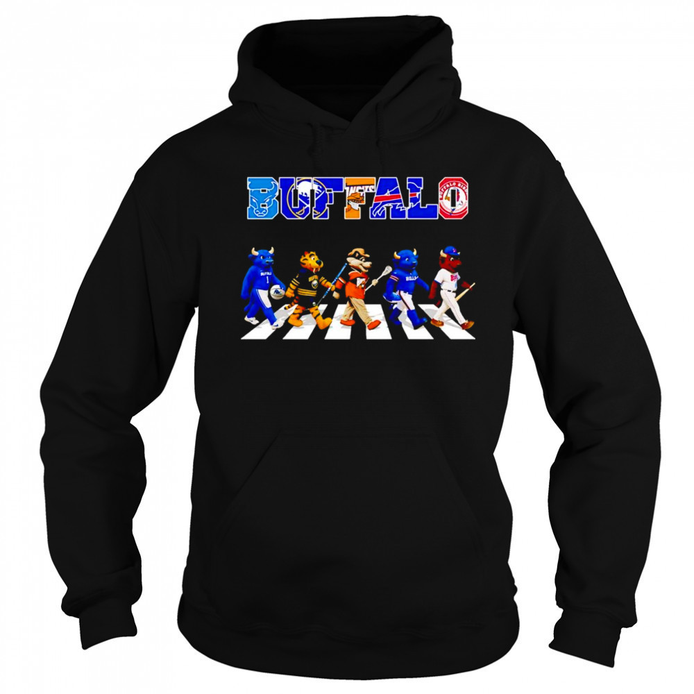 Buffalo sports Abbey Road mascot shirt Sweatshirt