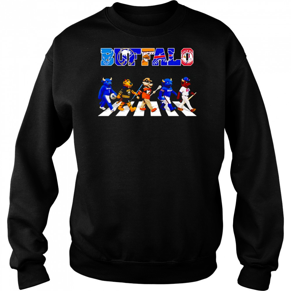 Buffalo sports Abbey Road mascot shirt Hoodie