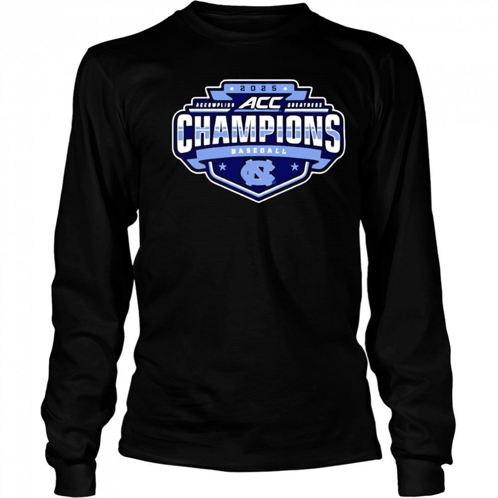 Carolina Tar Heels Acc Champions shirt Long Sleeved