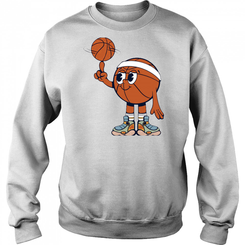 Cute Basketball Spinning The Ball shirt Hoodie