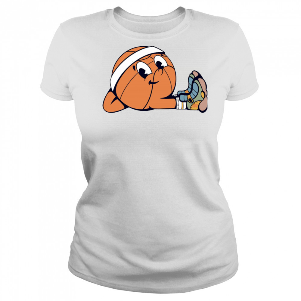 Cute Basketball Stretching shirt Women's T-shirt
