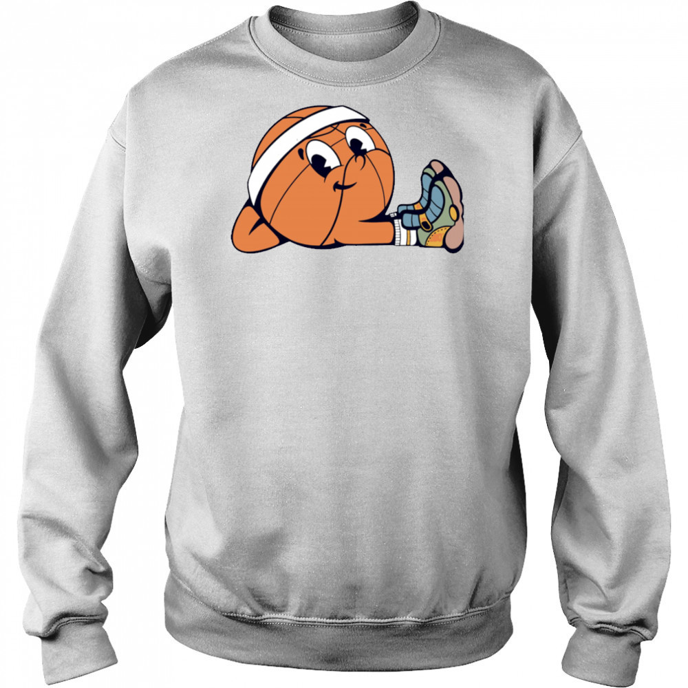 Cute Basketball Stretching shirt Hoodie