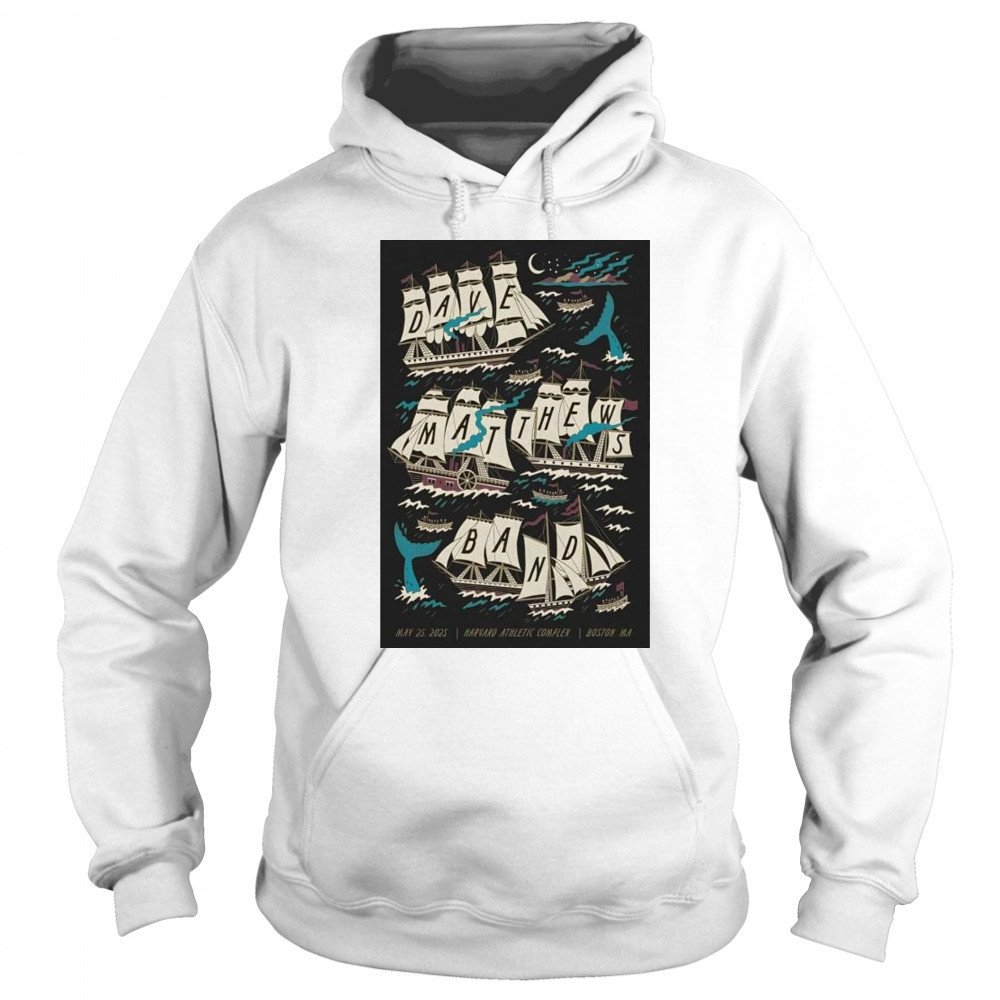 Dave Matthews Band At Harvard Athletic Complex In Boston MA On May 25 2025 Tour t-shirt Sweatshirt