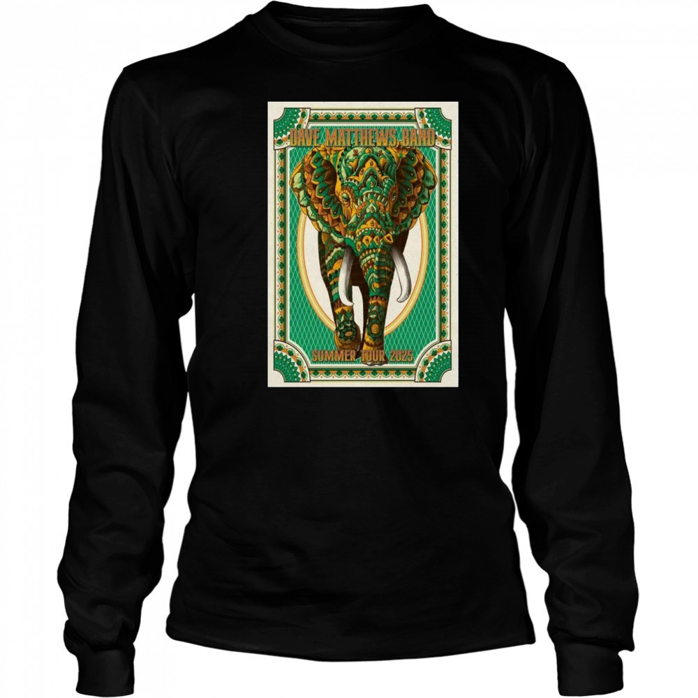 Dave Matthews Band Summer Tour 2025 t-shirt Long Sleeved