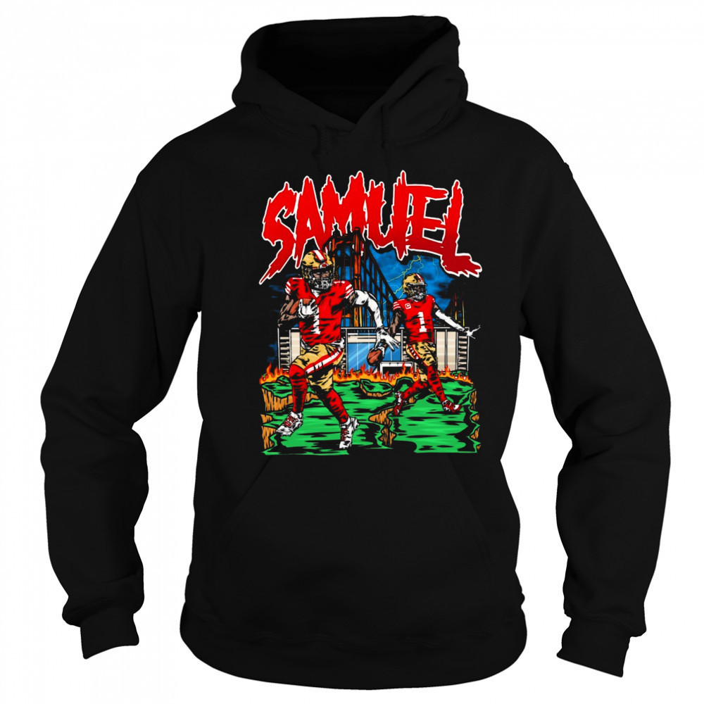 Deebo Samuel Sr. San Francisco 49ers NFL Planet Euphoria Art 2025 t-shirt Sweatshirt