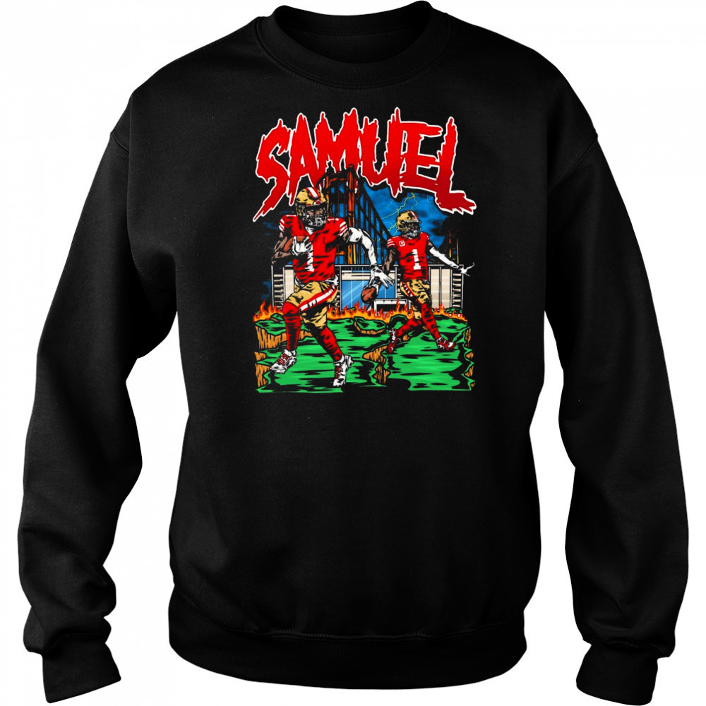 Deebo Samuel Sr. San Francisco 49ers NFL Planet Euphoria Art 2025 t-shirt Hoodie