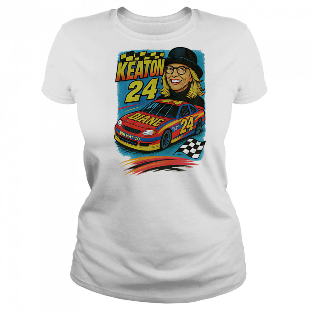 Diane Keaton Nascar racing 90s shirt Women's T-shirt