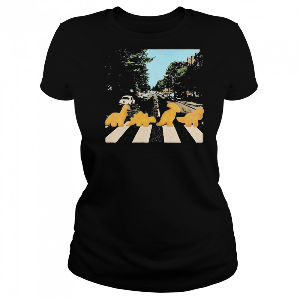 Dino Nugget Road Abbey T-shirt Women's T-shirt