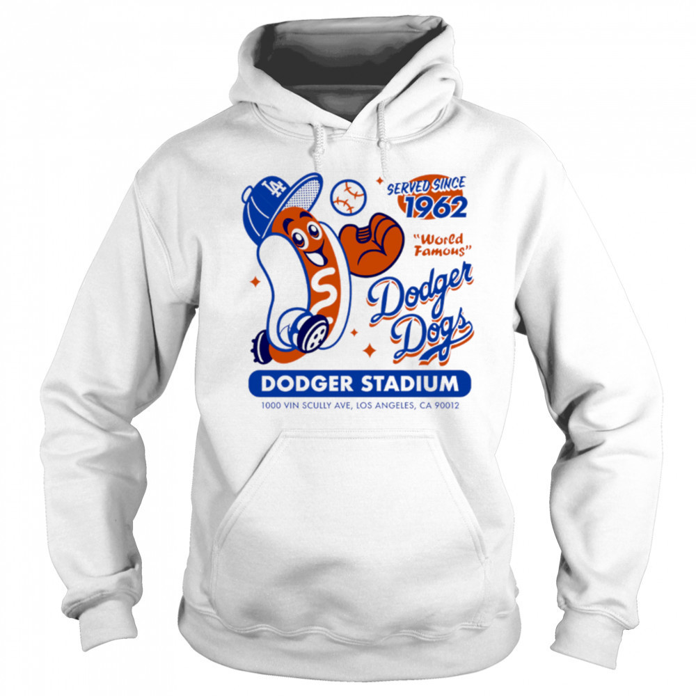 Dodger Dogs world famous Perfect for Retro Baseball shirt Sweatshirt