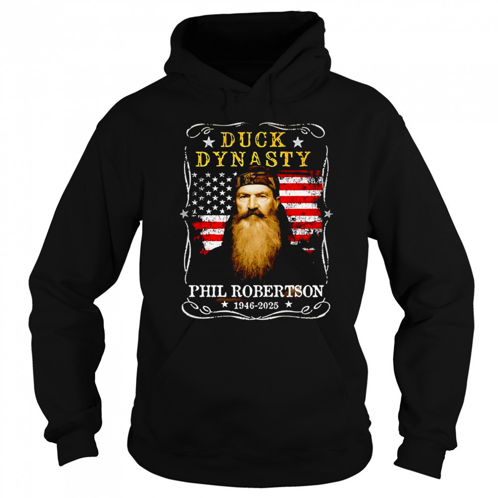 Duck Dynasty Phil Robertson 1946 2025 shirt Sweatshirt