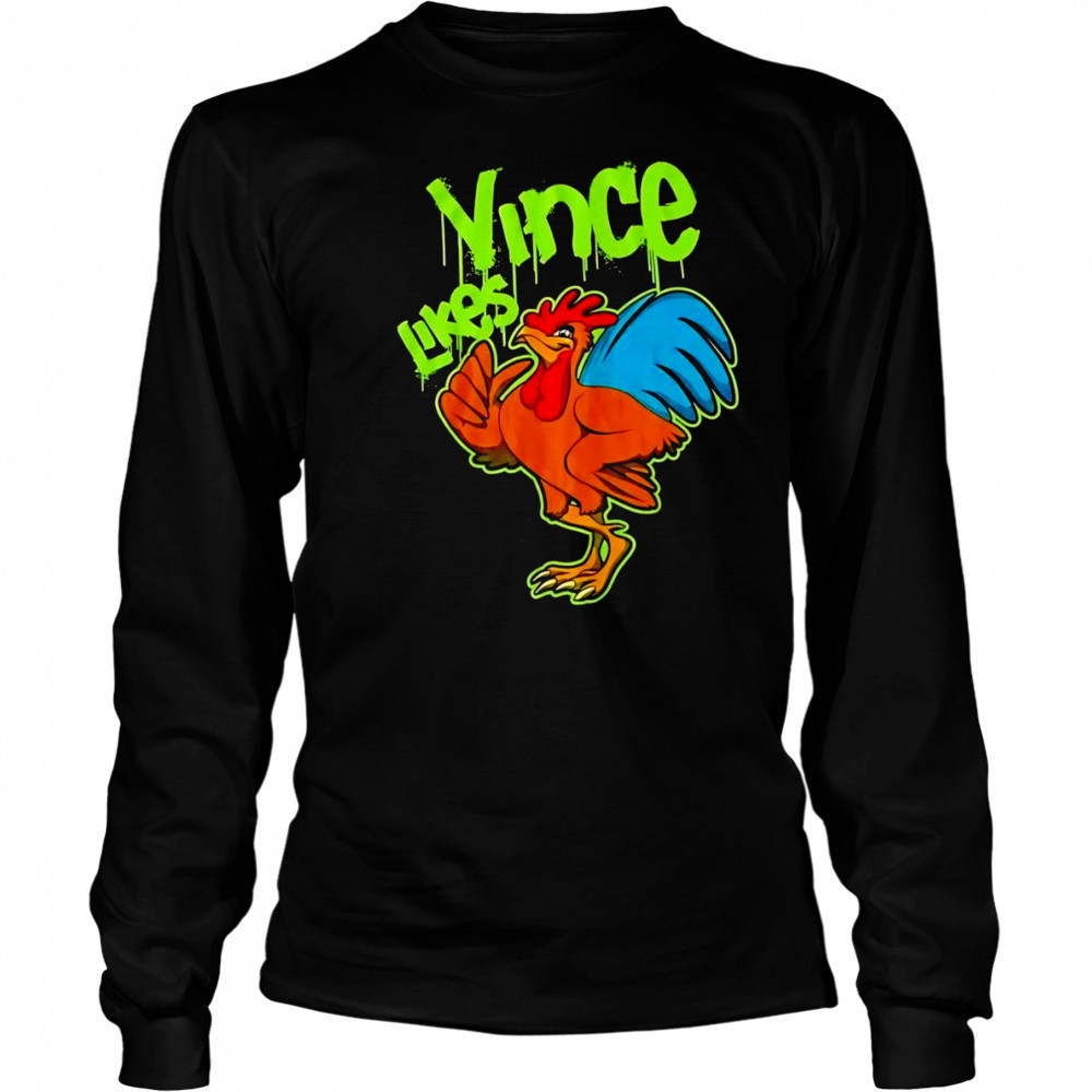 DX’s Vince Loves chicken shirt Long Sleeved