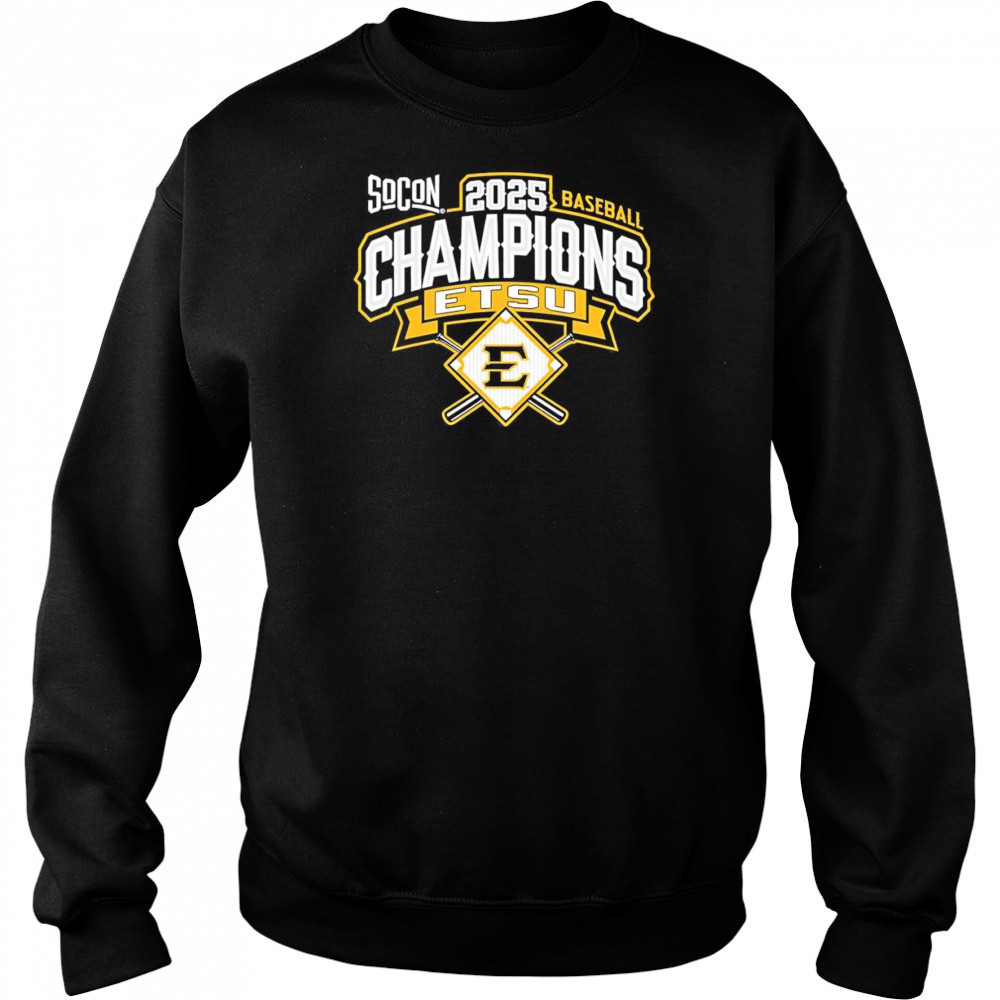 ETSU 2025 Southern Conference Baseball Tournament Champions shirt Hoodie