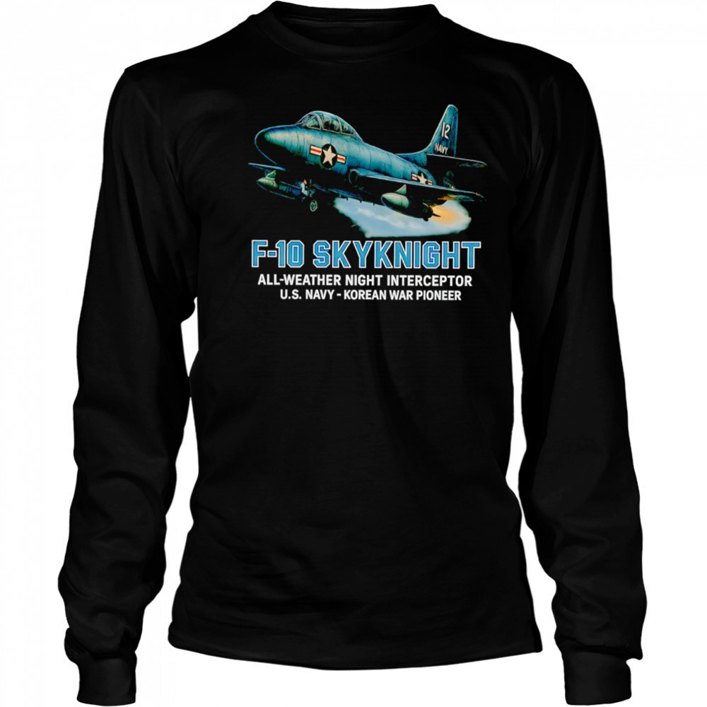 F-10 Skyknight all weather night classic shirt Long Sleeved