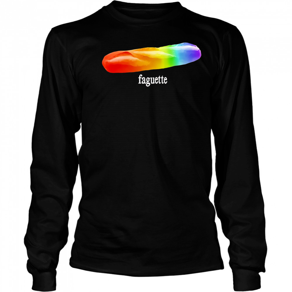 Faguette hot dog shirt Long Sleeved