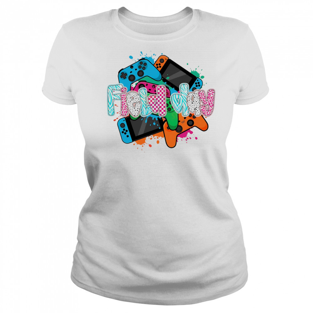 Field Day Gamer Controller Teacher shirt Women's T-shirt