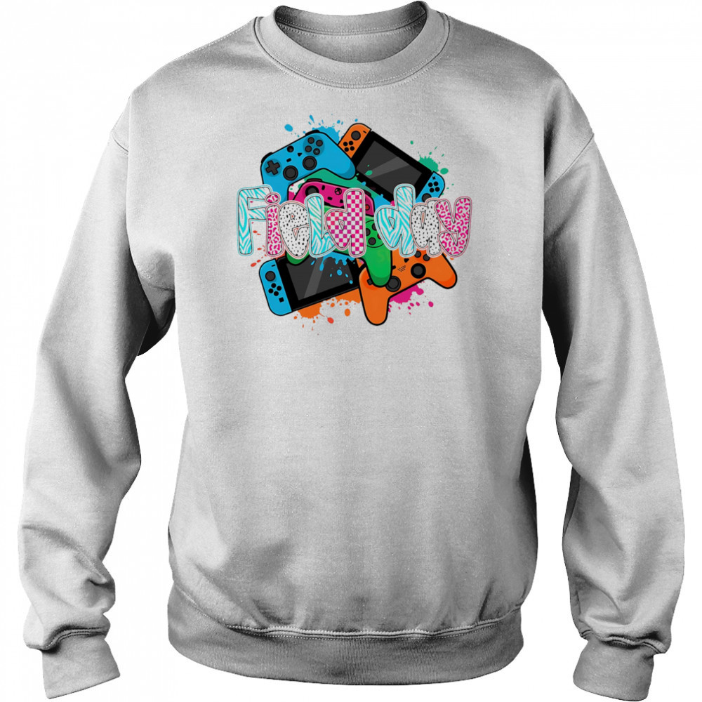 Field Day Gamer Controller Teacher shirt Hoodie