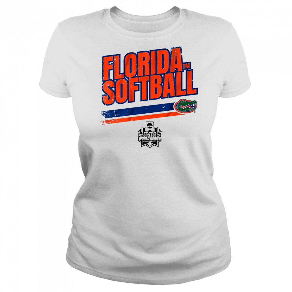 Florida Gators Softball Women’s College World Series Stripe NCAA 2025 t-shirt Women's T-shirt