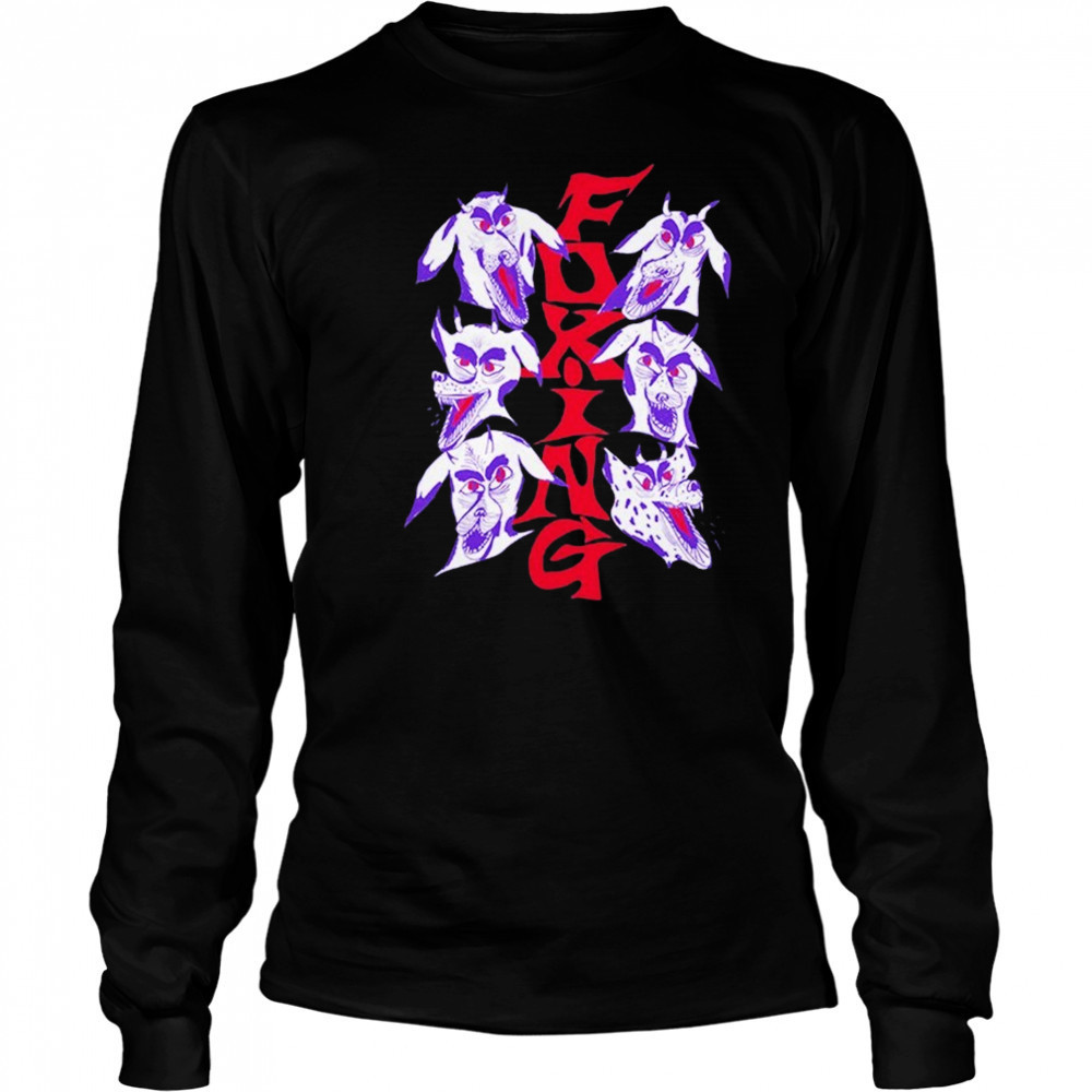 Foxing Devil Dogs T-shirt Long Sleeved