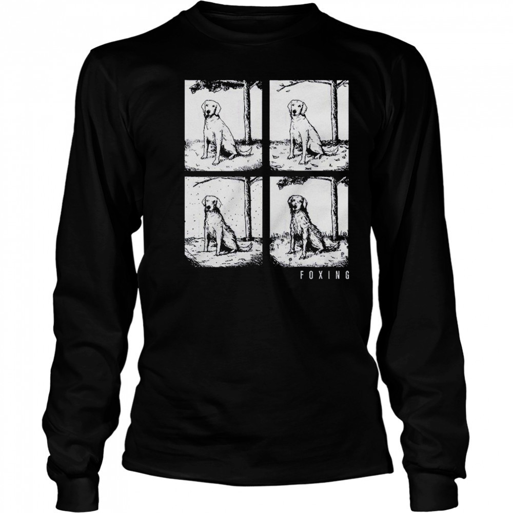 Foxing Dog Seasons T-shirt Long Sleeved