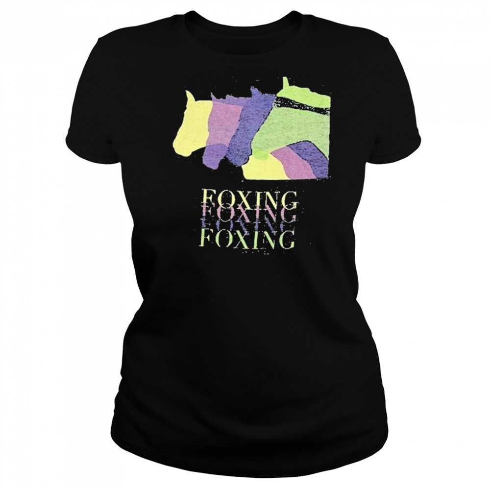 Foxing Horses T-shirt Women's T-shirt