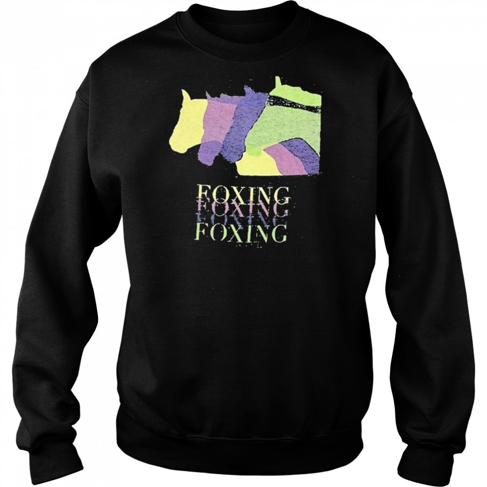 Foxing Horses T-shirt Hoodie