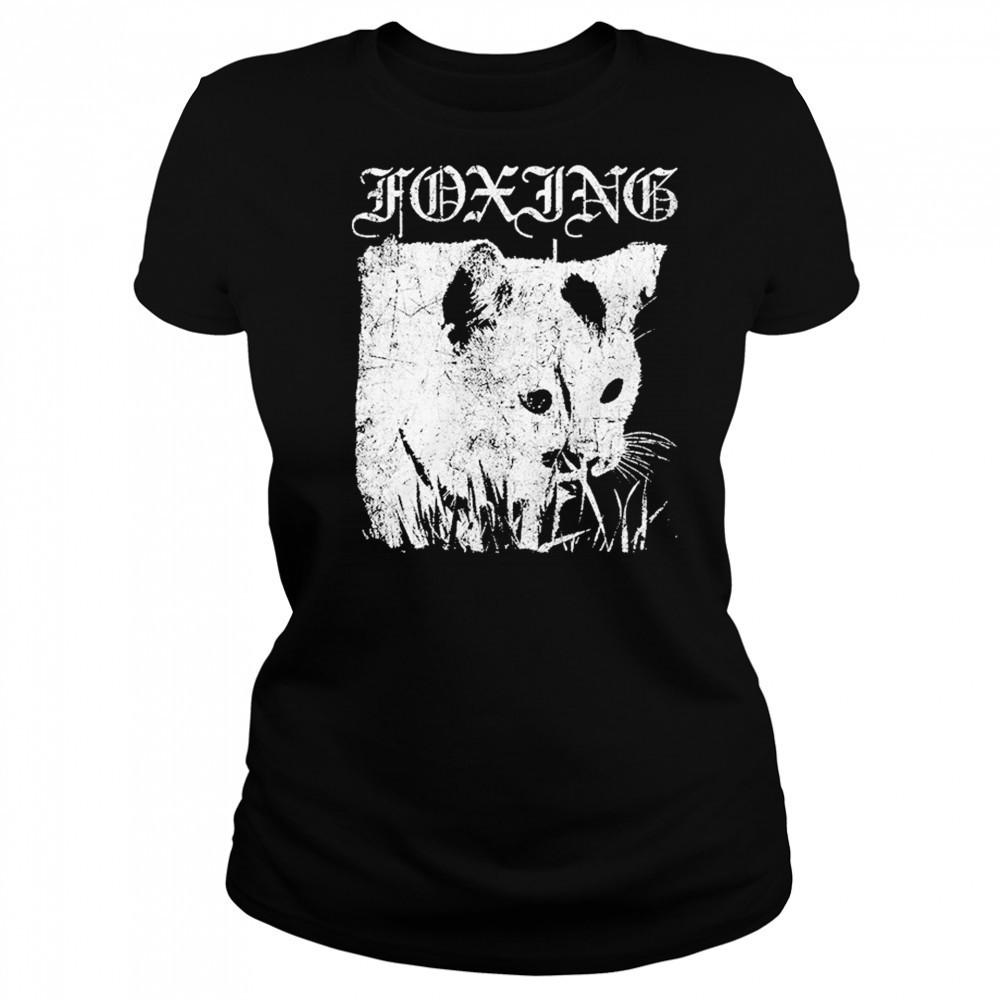 Foxing Metal Cat T-shirt Women's T-shirt