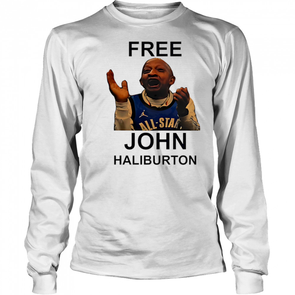 Free John Haliburton shirt Long Sleeved