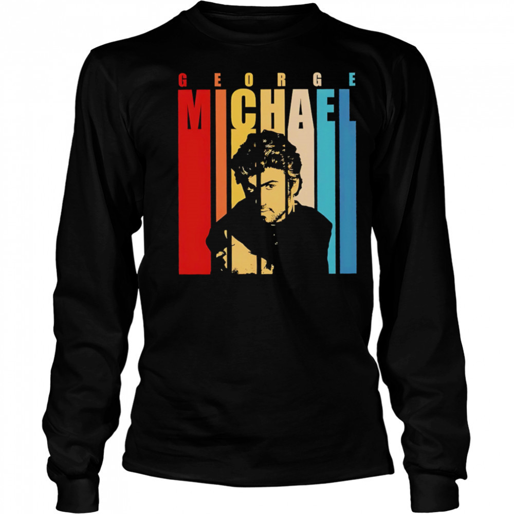 George Michael era sunset shirt Long Sleeved