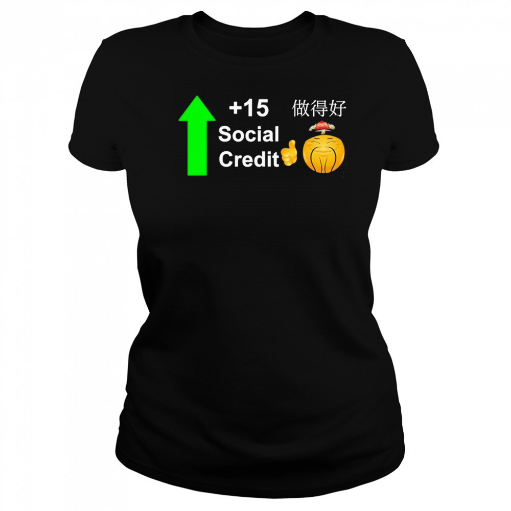 Good Chinese Social Credit Score T-Shirt Women's T-shirt