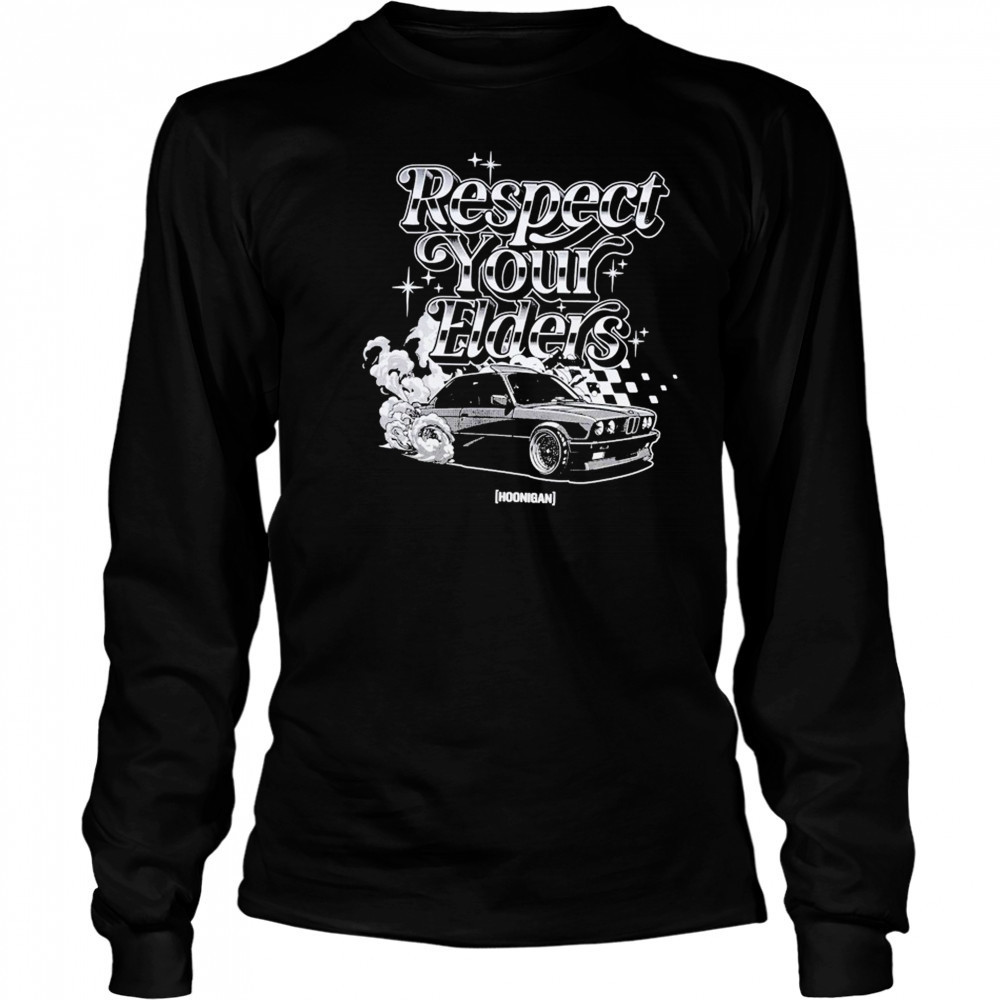Hoonigan Respect Your Elders T-shirt Long Sleeved