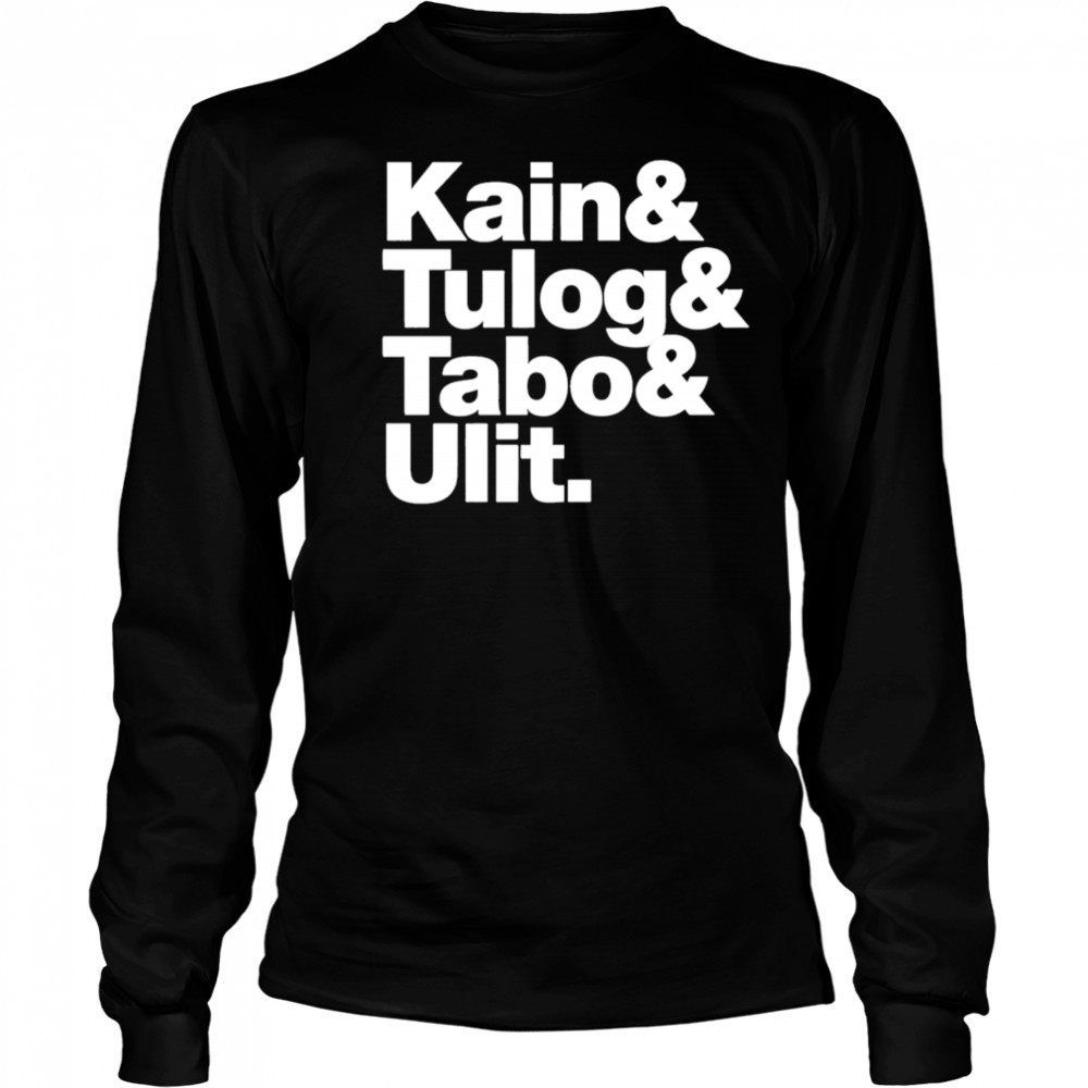 Illa Manila Kain Tulog Tabo shirt Long Sleeved