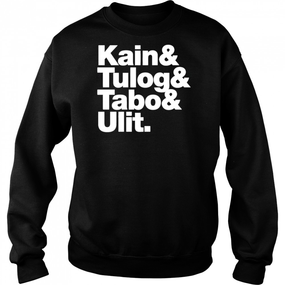 Illa Manila Kain Tulog Tabo shirt Hoodie