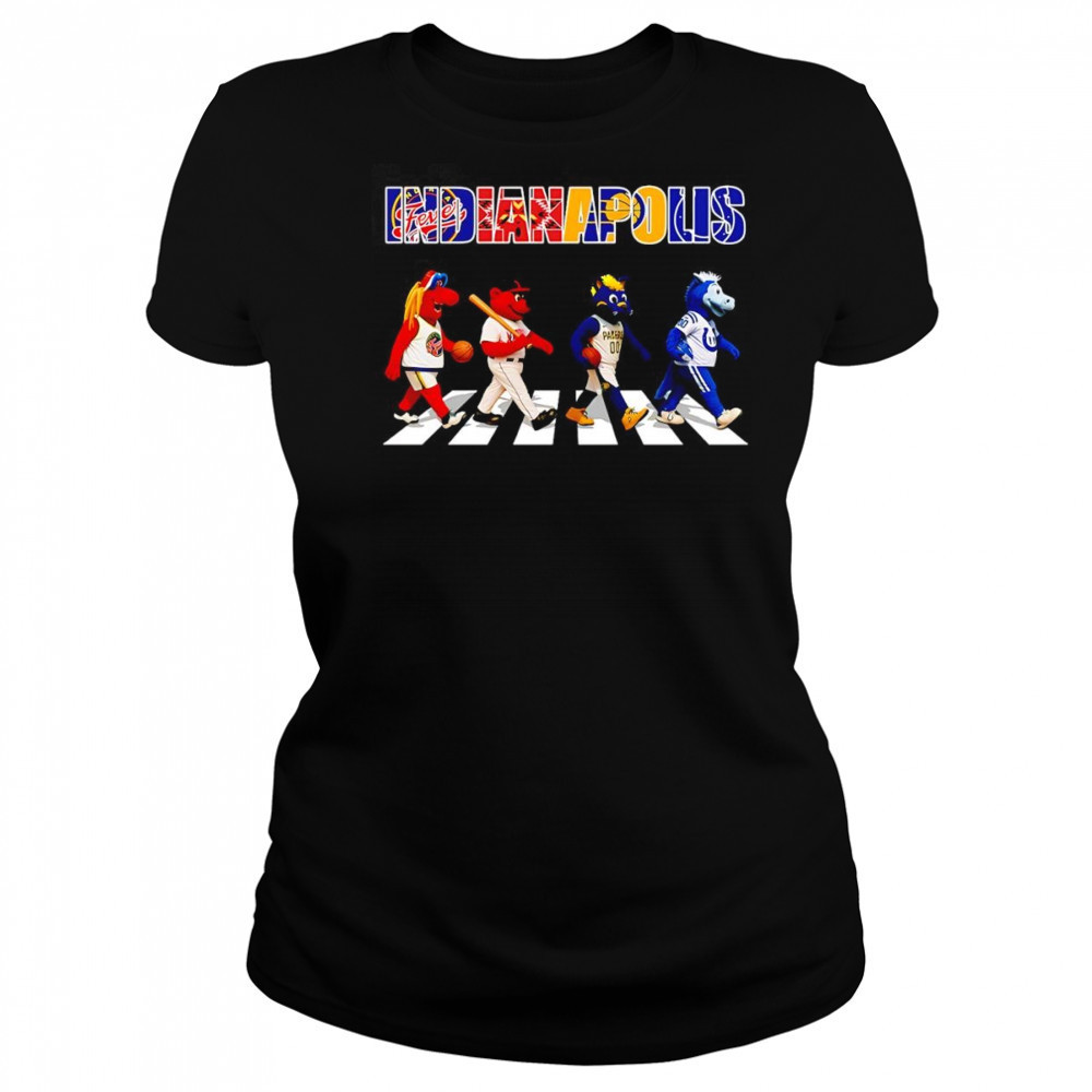 Indianapolis sports Abbey Road mascot shirt Women's T-shirt