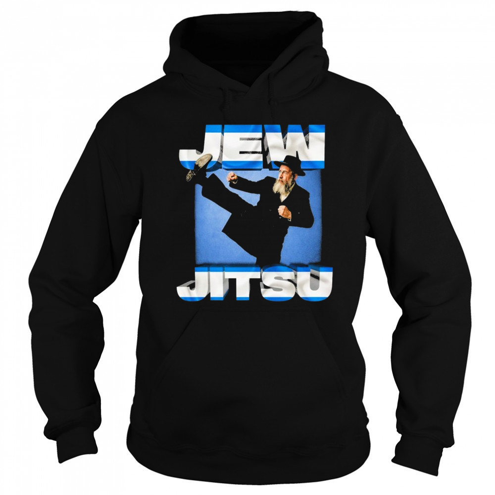 Jew Jitsu Israel Flag T-shirt Sweatshirt