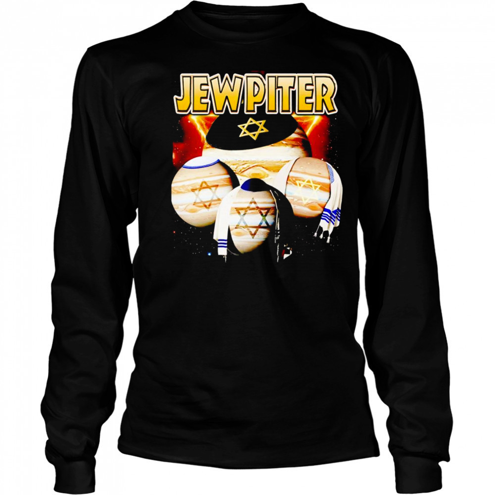 Jewpiter Jewish Themed Jupiter shirt Long Sleeved