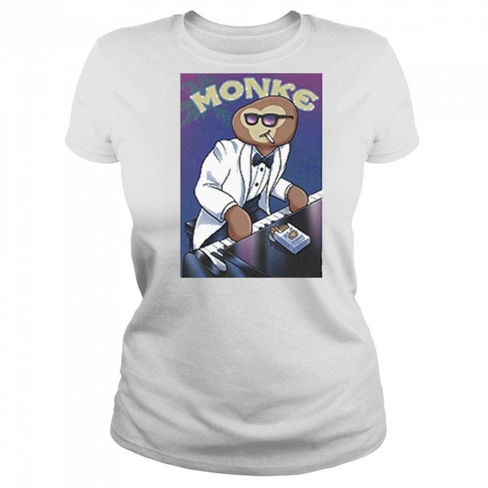 Joe Monke Cigarettes Piano T-shirt Women's T-shirt